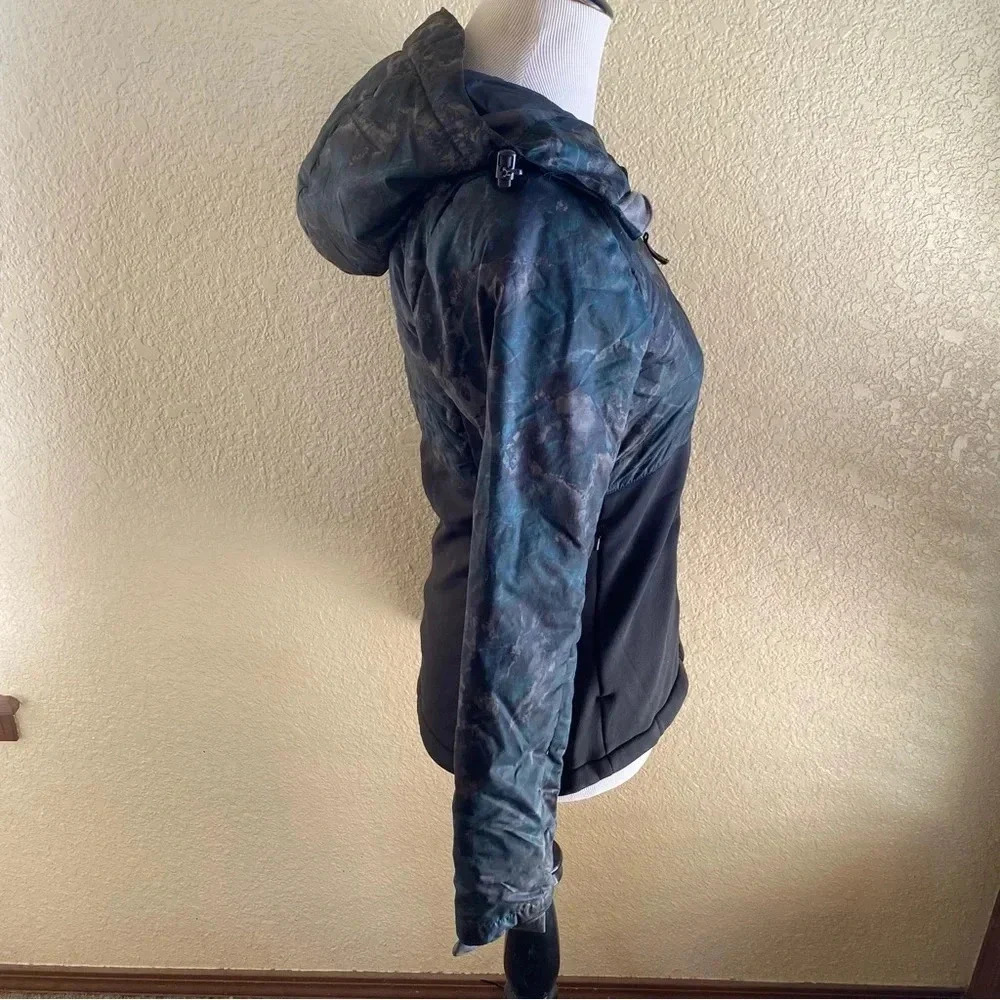 Dakine Transfer Down Mid Layer Coat Madison Black Hooded 550 Down Fill: XS - Picture 8 of 13